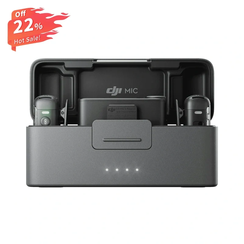 DJI Mic 2 (2 TX + 1 RX + Charging Case)
